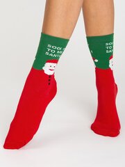 комплект из 3 рождественских носков цена и информация | Женские носки | pigu.lt
