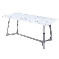 Обеденный стол DKD Home Decor, серый цена и информация | Кухонные и обеденные столы | pigu.lt