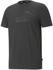 Мужская футболка Puma Ess Heather Tee Black 586736 07/4XL цена и информация | Мужские термобрюки, темно-синие, SMA61007 | pigu.lt