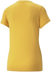 Puma Футболки Ess Logo Tee Yellow 586775 37/S цена и информация | Женские футболки | pigu.lt