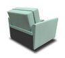 Sofa Mini 1, šviesiai žalia kaina ir informacija | Sofos | pigu.lt