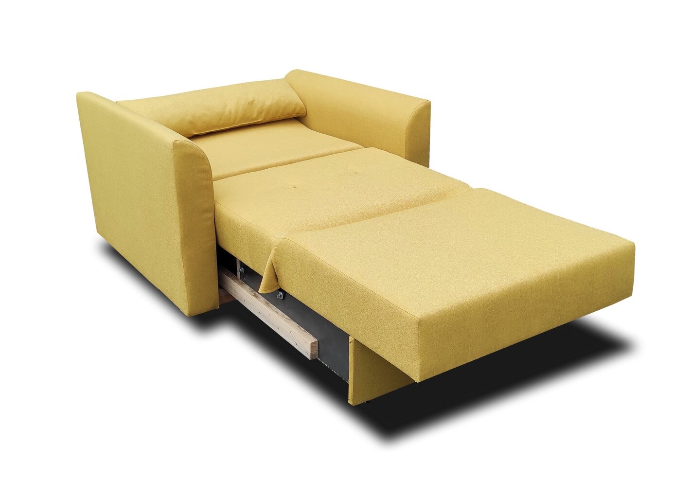 Sofa Mini 1, geltona kaina ir informacija | Sofos | pigu.lt