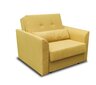 Sofa Mini 1, geltona цена и информация | Sofos | pigu.lt