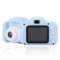 Kid Video Camera, X2 Mini, Blue kaina ir informacija | Veiksmo ir laisvalaikio kameros | pigu.lt