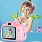 Kid Video Camera, X2 Mini, Blue kaina ir informacija | Veiksmo ir laisvalaikio kameros | pigu.lt