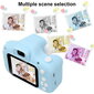 Kid Video Camera, X2 Mini, Blue kaina ir informacija | Veiksmo ir laisvalaikio kameros | pigu.lt