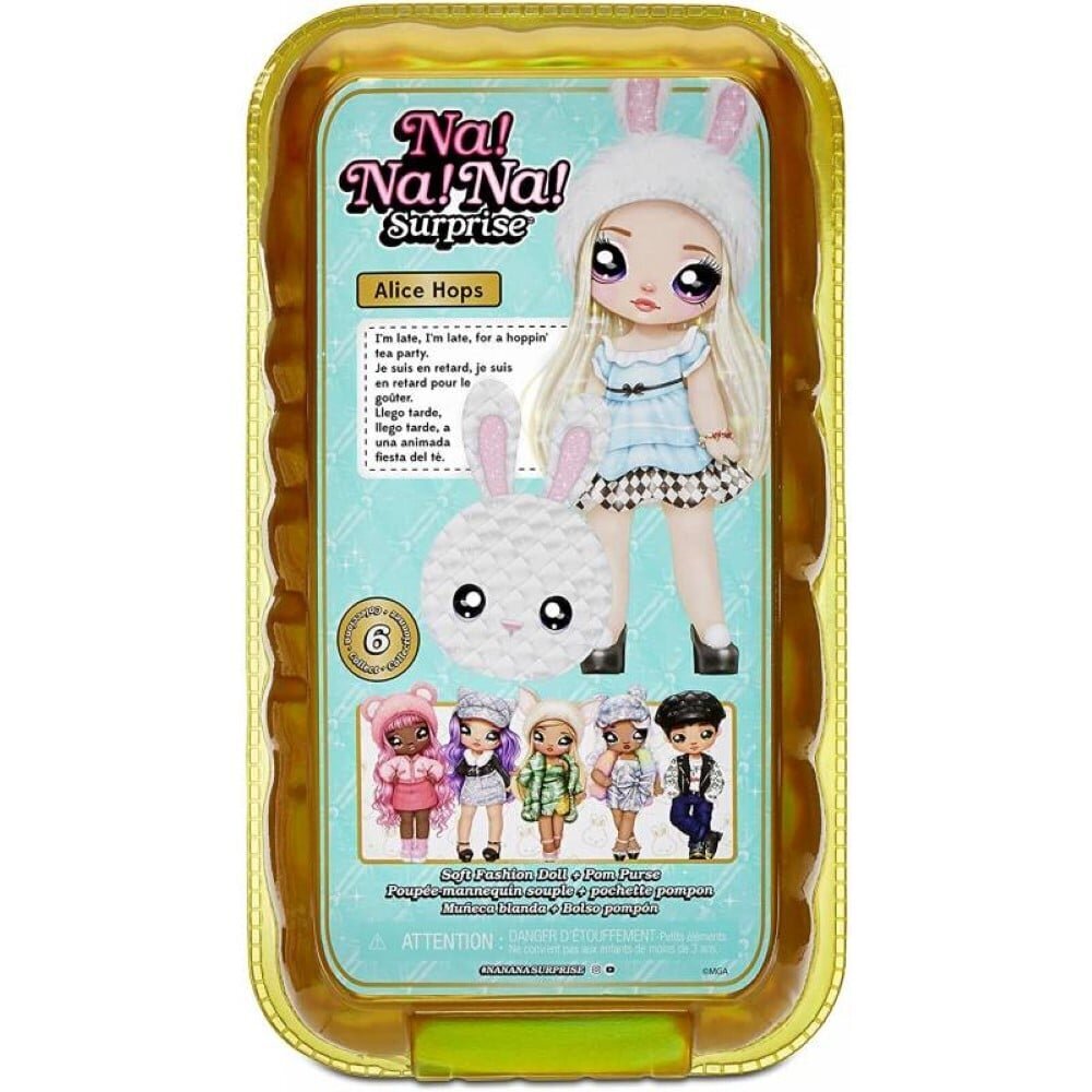 LėlėsNaNaNa Surprise Alice Hops - Glam Series - Na! Na! Na! цена и информация | Žaislai mergaitėms | pigu.lt