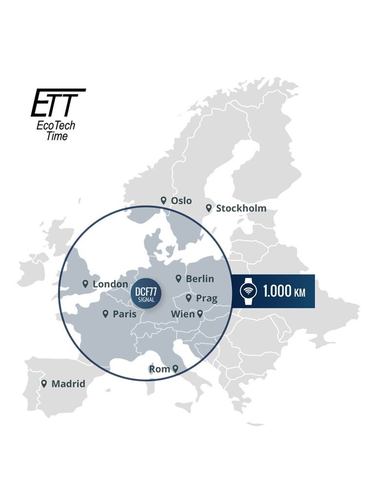 Laikrodis vyrams Eco Tech Time EGS 11302 22M kaina ir informacija | Vyriški laikrodžiai | pigu.lt