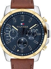 Мужские часы Tommy Hilfiger DECKER (Ø 48 мм) цена и информация | Мужские часы | pigu.lt