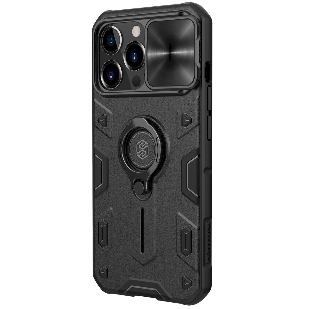 Nillkin CamShield Armor Hard dėklas, skirtas iPhone 13 Pro, juodas kaina ir informacija | Telefono dėklai | pigu.lt