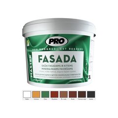 Dažai fasadams Procolor, juodi, 10 l цена и информация | Краска | pigu.lt