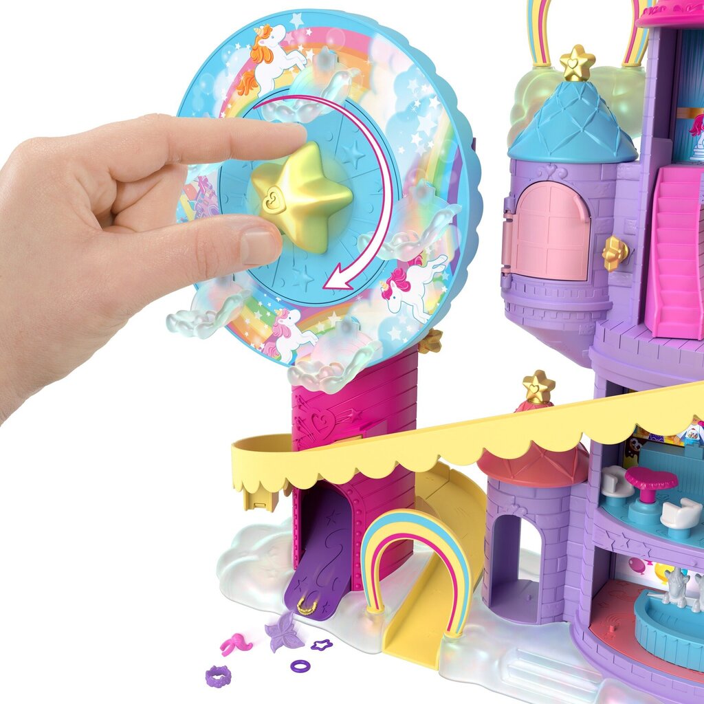 Pramogų parkas Polly Pocket® Rainbow GYK44 kaina ir informacija | Žaislai mergaitėms | pigu.lt