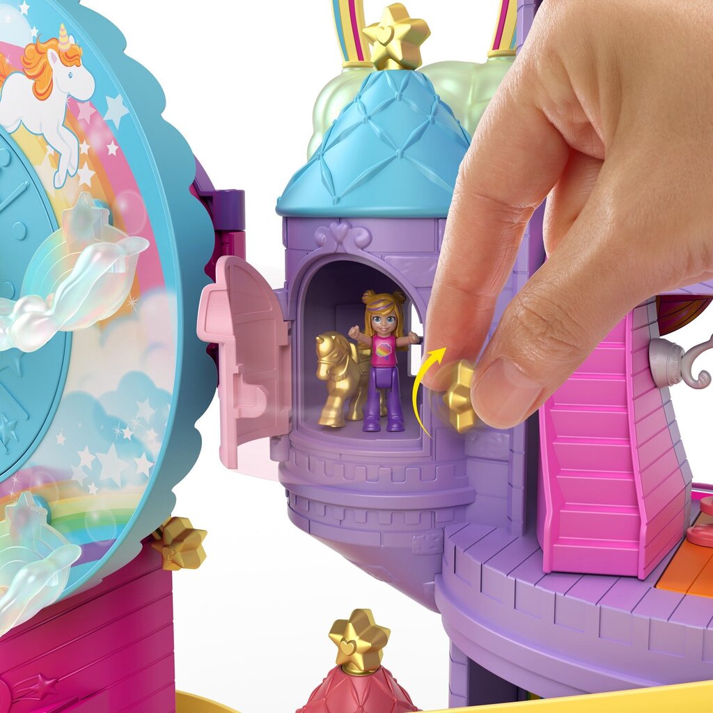 Pramogų parkas Polly Pocket® Rainbow GYK44 kaina ir informacija | Žaislai mergaitėms | pigu.lt