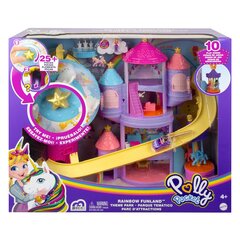 Парк развлечений Polly Pocket® Радуга GYK44 цена и информация | Игрушки для девочек | pigu.lt