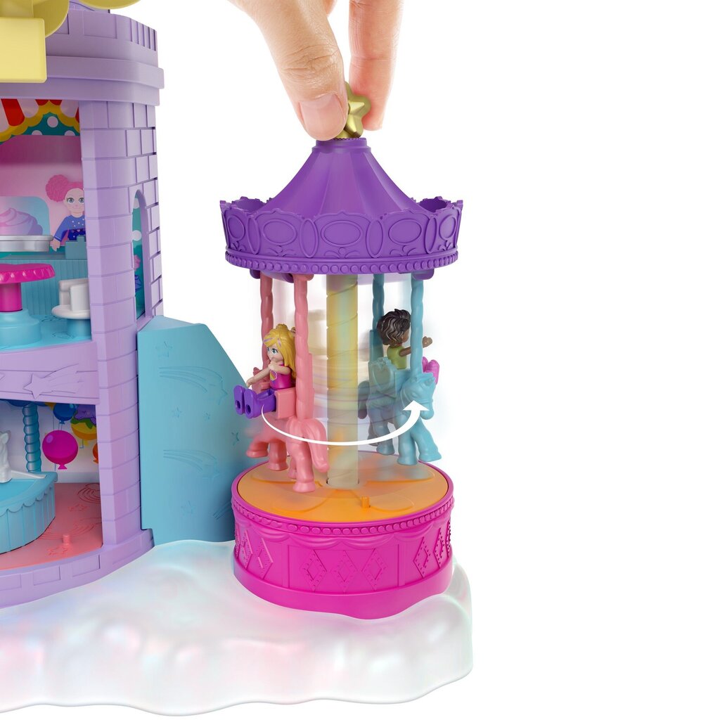 Pramogų parkas Polly Pocket® Rainbow GYK44 kaina ir informacija | Žaislai mergaitėms | pigu.lt