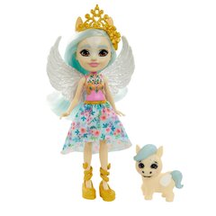 Royal Enchantimals® pegasas Paolina & Wingley™ GYJ03 kaina ir informacija | Žaislai mergaitėms | pigu.lt