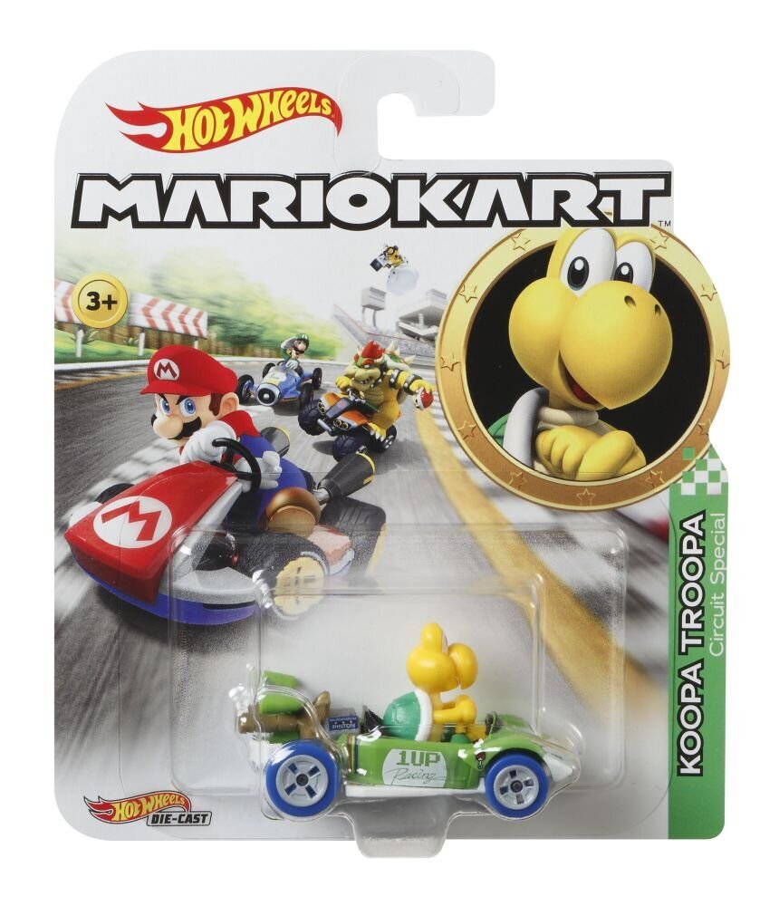 Assorted Automobilis Hot Wheels Mario Kart GBG25 цена и информация | Žaislai berniukams | pigu.lt