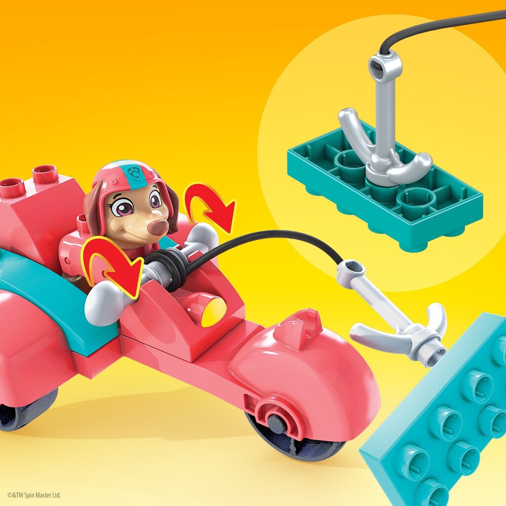 Konstruktorius Šunyčiai Patruliai Mega Bloks Paw Patrol Liberty'S Scooter, Gyh94 kaina ir informacija | Lavinamieji žaislai | pigu.lt