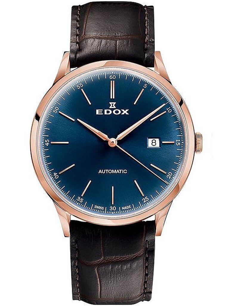 Laikrodis vyrams Edox 80106 37RC BUIR цена и информация | Vyriški laikrodžiai | pigu.lt