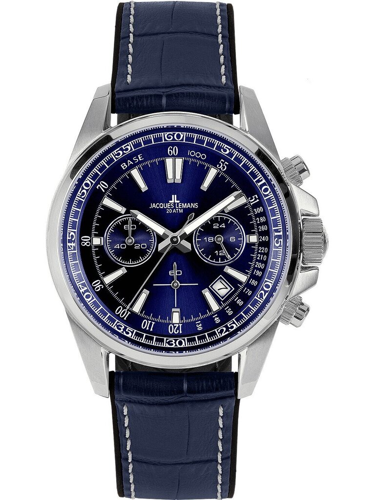 Laikrodis vyrams Jacques Lemans 1 2117C цена и информация | Vyriški laikrodžiai | pigu.lt