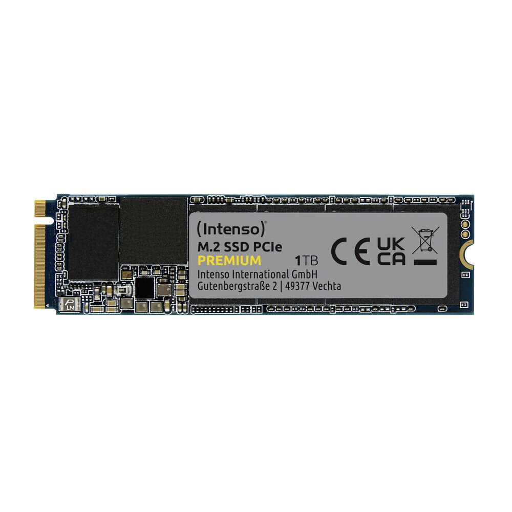 Kietasis diskas INTENSO Premium M.2 PCIe 1TB SSD kaina ir informacija | Vidiniai kietieji diskai (HDD, SSD, Hybrid) | pigu.lt