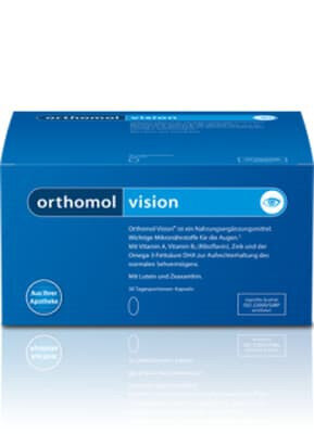 Maisto papildas Orthomol Vision, 30 kapsulių kaina ir informacija | Vitaminai, maisto papildai, preparatai gerai savijautai | pigu.lt