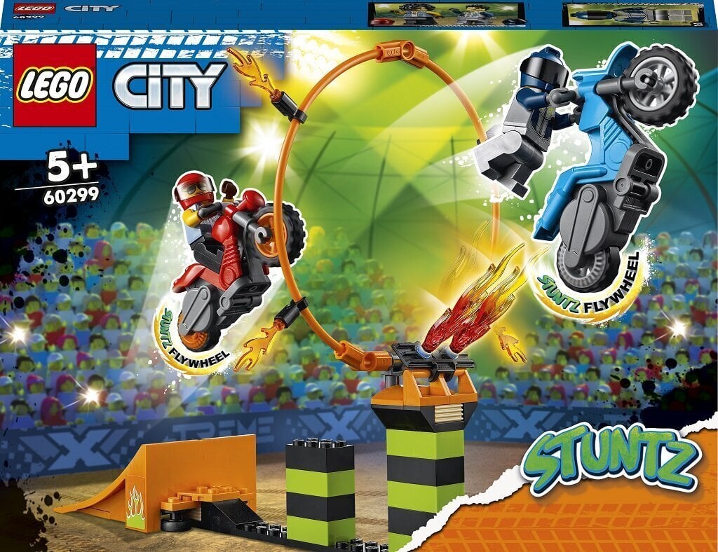 60299 LEGO® City Kaskadinių triukų varžybos kaina ir informacija | Konstruktoriai ir kaladėlės | pigu.lt