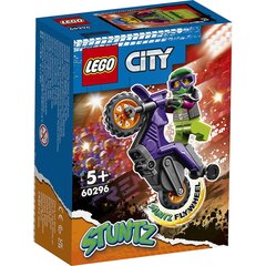 60296 LEGO® City Stunt Мотоцикл для трюков цена и информация | Конструкторы и кубики | pigu.lt