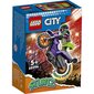 60296 LEGO® City Kaskadininkų motociklas цена и информация | Konstruktoriai ir kaladėlės | pigu.lt