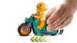 60310 LEGO® City Kaskadininkų motociklas viščiukas kaina ir informacija | Konstruktoriai ir kaladėlės | pigu.lt