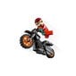 60311 LEGO® City Ugninis kaskadininkų motociklas kaina ir informacija | Konstruktoriai ir kaladėlės | pigu.lt