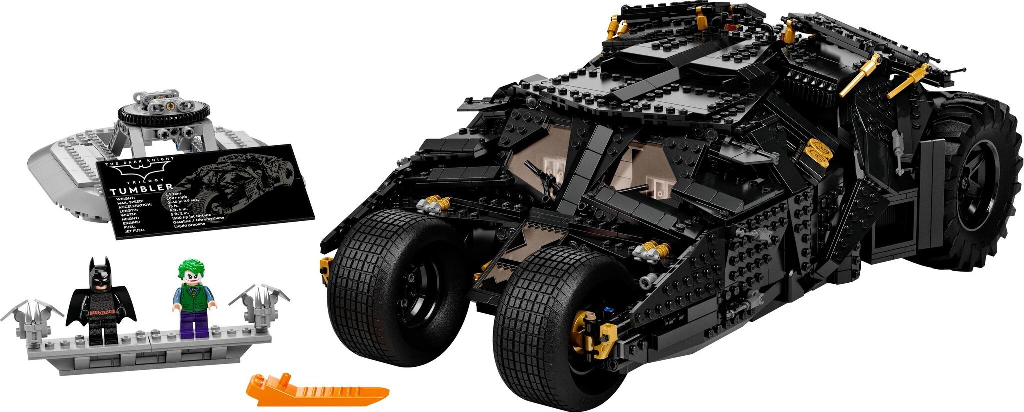 76240 LEGO® Super Heroes DC Batman Batmobile Tumbler kaina ir informacija | Konstruktoriai ir kaladėlės | pigu.lt