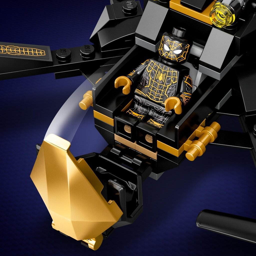 76195 LEGO® Super Heroes Žmogaus voro dronų dvikova kaina ir informacija | Konstruktoriai ir kaladėlės | pigu.lt