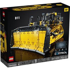 42131 LEGO® Technic Бульдозер Cat D11, управляемый приложением цена и информация | Конструкторы и кубики | pigu.lt