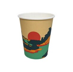 Vienkartiniai popieriniai puodeliai Gauja 360 ml, 50 vnt. kaina ir informacija | Vienkartiniai indai šventėms | pigu.lt