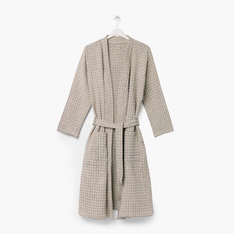 Kimono stiliaus chalatas ZusenZomer Honeycomb kaina ir informacija | Chalatai moterims | pigu.lt