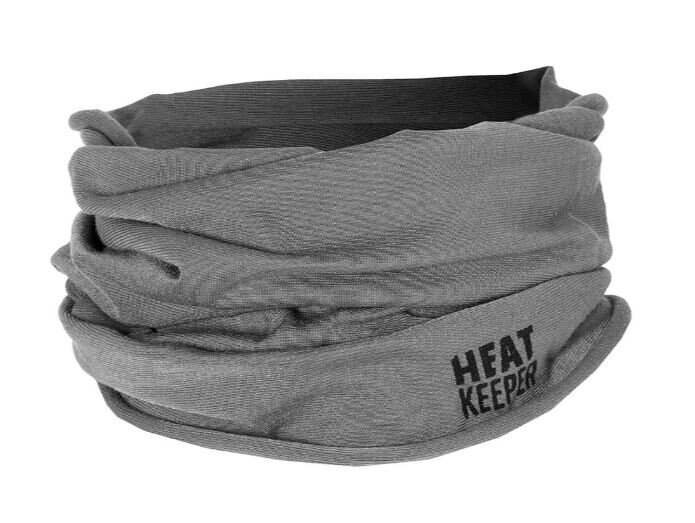 Multifunkcinė galvos ir kaklo mova Heat Keeper, pilka цена и информация | Vyriški šalikai, kepurės, pirštinės | pigu.lt