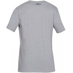 Vyriški marškinėliai Under Armour Sportstyle Logo SS 1329590 036, pilki kaina ir informacija | Vyriški marškinėliai | pigu.lt