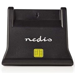 Nedis CRDRU2SM3BK Устройство для чтения карт ID цена и информация | Адаптеры, USB-разветвители | pigu.lt