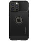 Spigen Rugged Armor case cover, skirtas iPhone 13, matinė juoda цена и информация | Telefono dėklai | pigu.lt