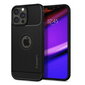 Spigen Rugged Armor case cover, skirtas iPhone 13 Pro Max, matinė juoda kaina ir informacija | Telefono dėklai | pigu.lt