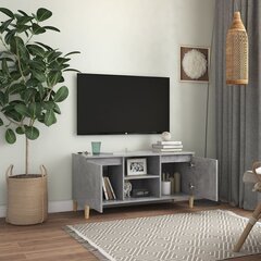 TV spintelė, 103,5x35x50 cm, pilka цена и информация | Тумбы под телевизор | pigu.lt