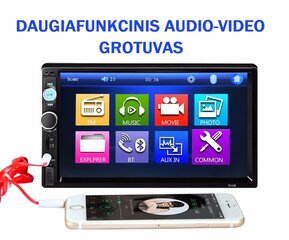 Audio - video sistema automobiliui kaina ir informacija | Automagnetolos, multimedija | pigu.lt