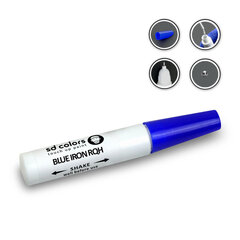 SD COLORS BLUE IRON RQH RENO Dažų korektorius įbrėžimų taisymui 12 ml. Spalvos Kodas RQH BLUE IRON kaina ir informacija | Automobiliniai dažai | pigu.lt