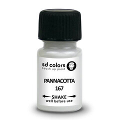 Краска SD COLORS с кистью совместима с OPEL PANNACOTTA, код краски 167, 8 мл цена и информация | Автомобильная краска | pigu.lt