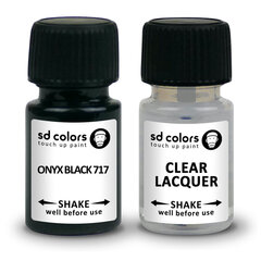 Краска SD COLORS с кистью совместима с VOLVO ONYX BLACK цена и информация | Автомобильная краска | pigu.lt