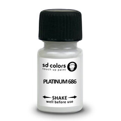 Подмазка SD COLORS с краской PLATINUM 686 для вашего автомобиля. Используется для устранения царапин и сколов цена и информация | Автомобильная краска | pigu.lt