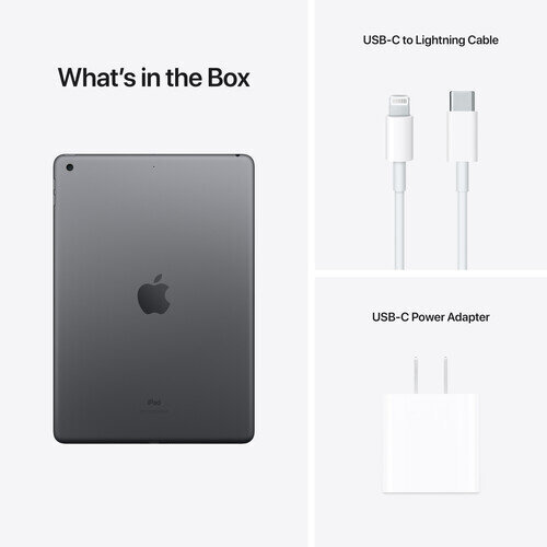 Apple iPad 10.2" Wi-Fi + Cellular 64GB - Space Grey 9th Gen MK473HC/A kaina ir informacija | Planšetiniai kompiuteriai | pigu.lt