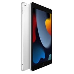 Apple iPad 10.2" Wi-Fi + Cellular 256GB - Silver 9th Gen MK4H3HC/A kaina ir informacija | Planšetiniai kompiuteriai | pigu.lt