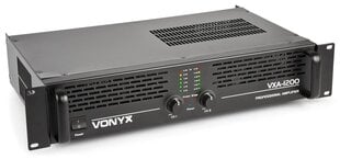 Vonyx PA-Amplifier VXA-1200 II 2x 600 Вт цена и информация | Домашняя акустика и системы «Саундбар» («Soundbar“) | pigu.lt